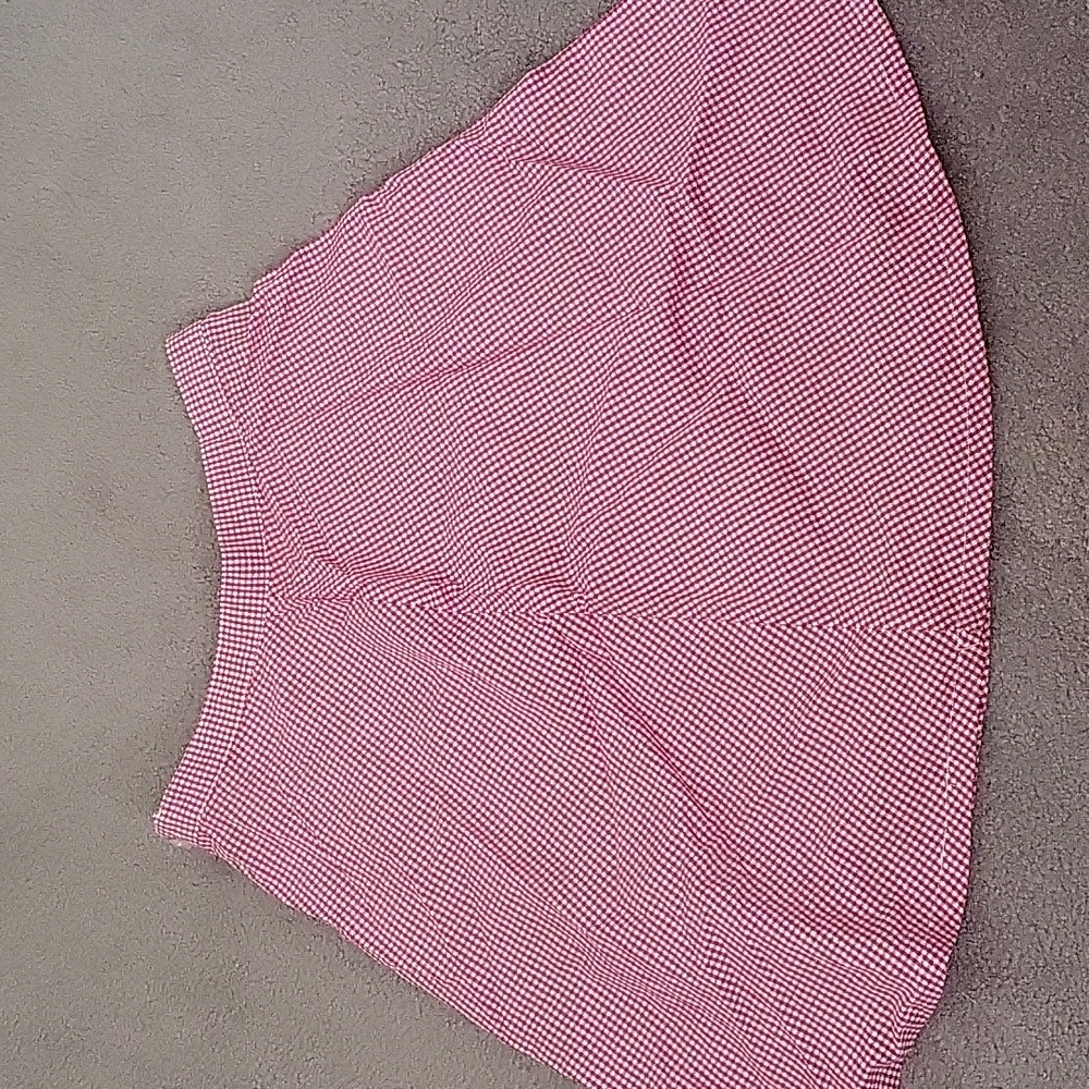 American Apparel Checkered A-Line Skirt